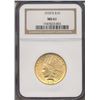 Image 1 : 1910-D $10 Indian Head Eagle Gold Coin NGC MS61