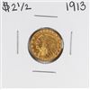 Image 1 : 1913 $2 1/2 Indian Head Quarter Eagle Gold Coin
