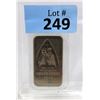 Image 1 : 1 Oz. 1986 Graduation Motif .999 Silver Bar