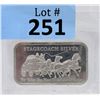 Image 1 : 1 Oz Stagecoach .999 Silver Art Bar