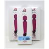 Image 1 : 3 New Ammelee Cordless Vibrator/Massagers