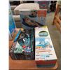 Image 1 : 8 Foot Kid's Pool, Recliner Float & Scuba Set