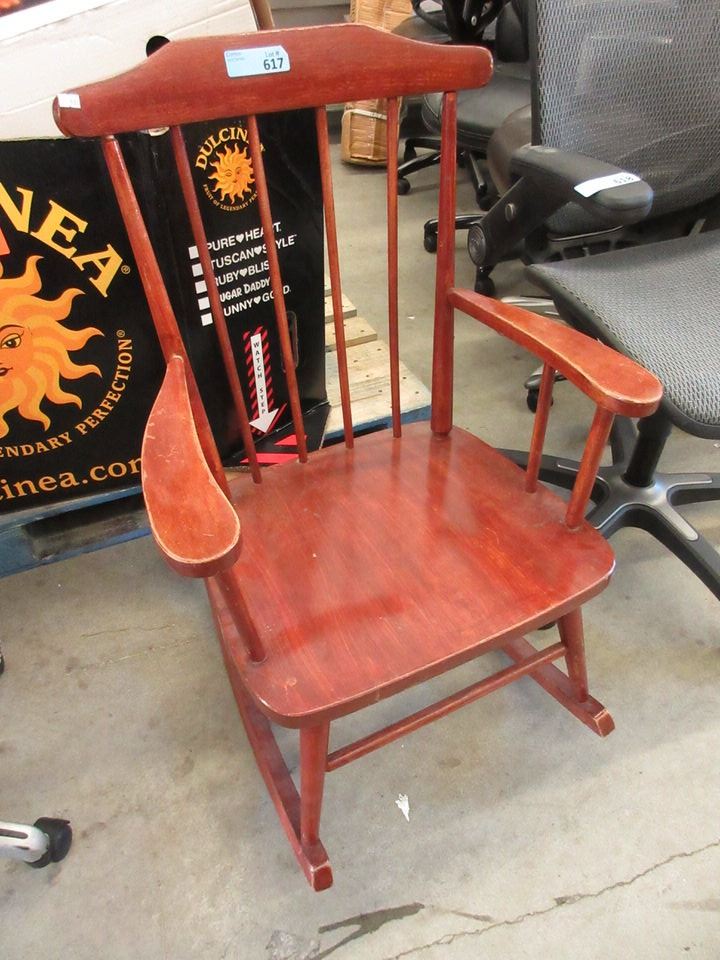 Vintage Wood Rocker