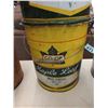 Image 1 : Vintage 35 LB Maple Leaf Grease Pail with Lid