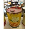 Image 1 : Vintage 5 Gallon White Rose Motor Oil Can