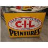 Image 2 : Vintage Double Sided Porcelain C-I-L Paint Sign