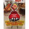 Image 2 : Vintage Enamel Sherwin-Williams Sign on Stand