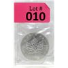 Image 1 : 1 Oz 2012 Canada Maple Leaf .9999 Fine Silver Coin