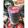 Image 1 : 8 New 6" Hard Tire Wheels