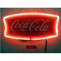 New Electric Neon "Coca-Cola" Sign - 14" x 7"