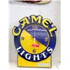 Image 1 : 1993 Camel Lights Wall Clock - 20" x 21"