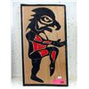 Image 1 : Signed Steve Charlie Carved Wood Wall Plaque