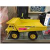Image 1 : Pressed Metal Caterpillar Dump Truck Toy