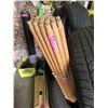 Image 1 : 2 Dozen New Broom/Mop Handles