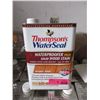 Image 1 : 4 Gallons of Thompsons Water Seal Wood Stain