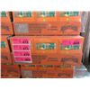 Image 1 : 3 Flats of Perrier L'Orange Natural Mineral Water