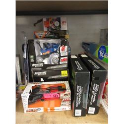 9 Assorted Toys - Most are R/C - Store Returns