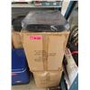 Image 1 : 2 Cases of New Black Fast Food Trays - No Logos