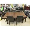 Image 1 : Dining Table with 5 Chairs - Store Return