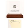 Image 1 : Dwight D. Eisenhower's First Appreciation Medal and Signature