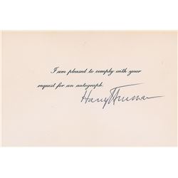 Harry S. Truman