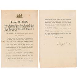 King George VI