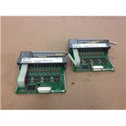 (2) Allen Bradley 1746-1B16 Input Module