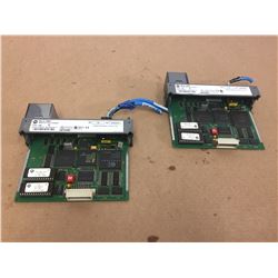 (2) Allen Bradley 1747-SN Remote I/O Scanner