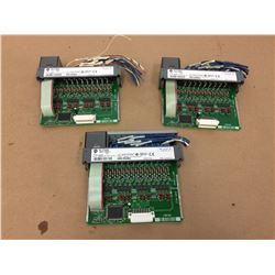 (3) Allen Bradley 1746-IB16 Input Module