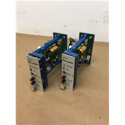 (2) RexRoth VT 5011 S30 R5 & VT 5011 S33 R5 Proportional Amplifier Card