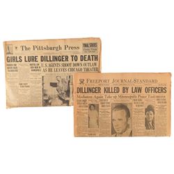 John Dillinger Newspapers