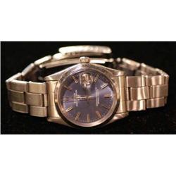 MENS ROLEX WATCH, stainless