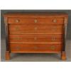 Image 1 : FRENCH EMPIRE CHERRY COMMODE