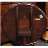 Image 2 : GEORGE III MAHOGANY TILT-TOP STAND