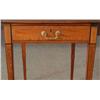 Image 4 : FINE GEORGE III INLAID PEMBROKE TABLE