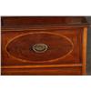 Image 3 : GEORGE III MAHOGANY SECRETARY WITH BOOKCASE TOP
