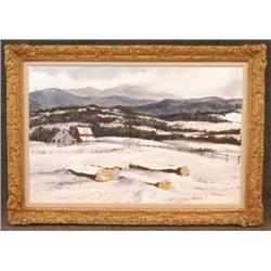 PAUL SAMPLE Winter in New Hampshire