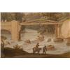 Image 2 : ITALIAN GOUACHE Bridge at Tivoli