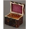 Image 2 : REGENCY TORTOISE SHELL TEA CADDY