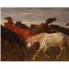 Image 2 : PAINTING OF WILD HORSES