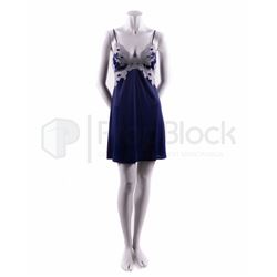 Passengers "Aurora" Blue Silk Nightgown