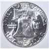 Image 3 : 1958 FRANKLIN HALF DOLLAR, OBCS GEM BU FBL