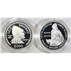 Image 2 : 2000 LEIF ERICSON 2-COIN PROOF SET ORIG PACKAGING