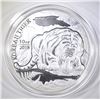 Image 2 : 2018 10 OUNCE .999 SILVER KOREAN TIGER WITH CERT