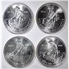 Image 1 : 4-1985 ENGELHARD PROSPECTOR 1oz SILVER ROUNDS