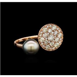 2.29 ctw Diamond Ring - 14KT Rose Gold