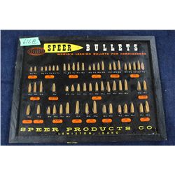 Speer Bullets on a Display