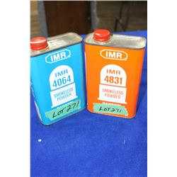 Smokeless Powder - 2 Tins (Full)