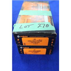 Ammunition - 2 Boxes