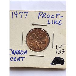 1977 Canada 1 Cent PROOF LIKE High Grade Coin